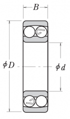 Подшипник Серия 12... Подшипник 1216 J IBC по выгодным ценам Борисоглебск